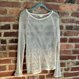 UO fishnet top